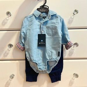 Ben Sherman baby boy matching set